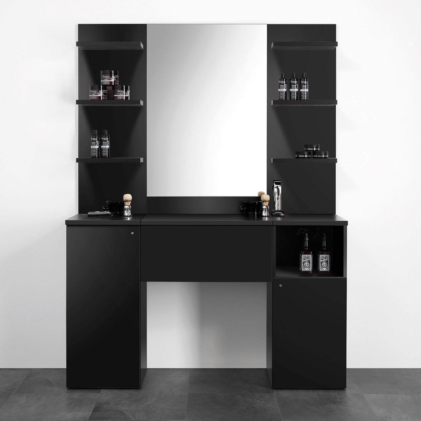 BARBER 1 - Mobile da barbiere laminato