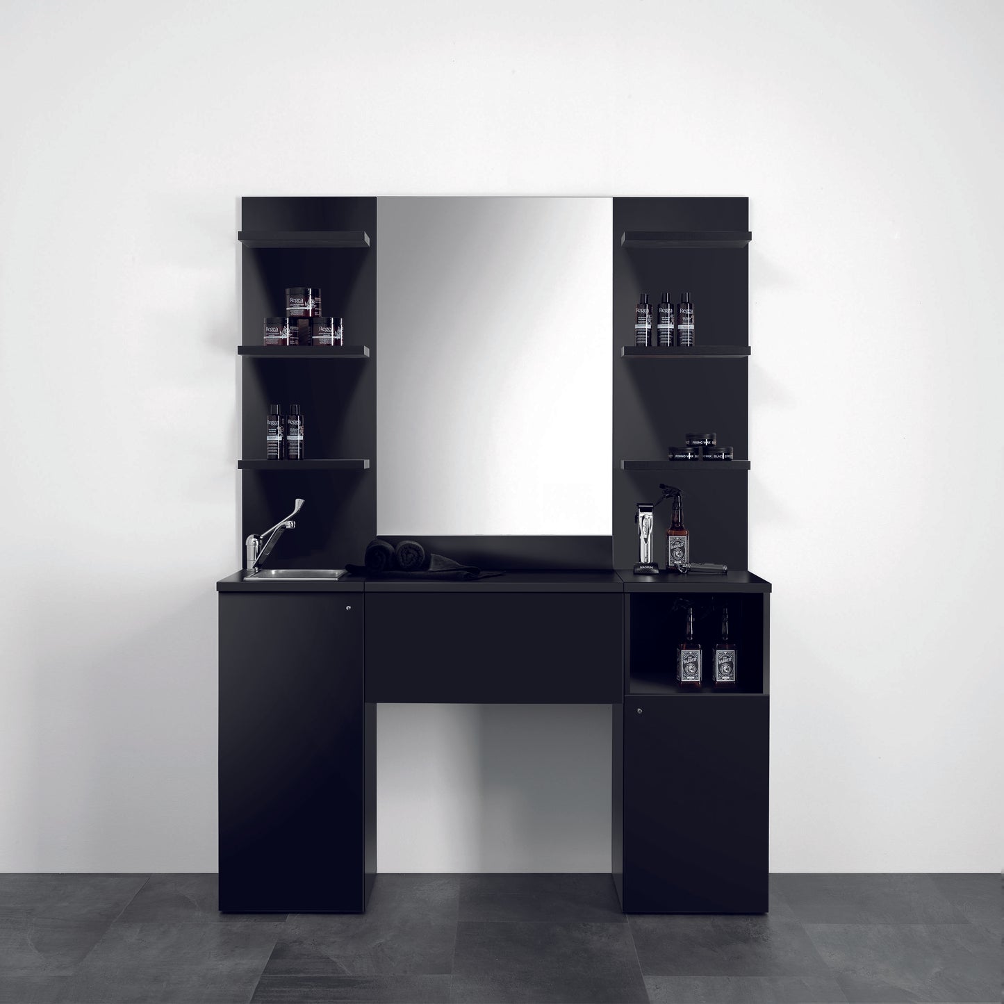BARBER 2 - Mobile da barbiere laminato