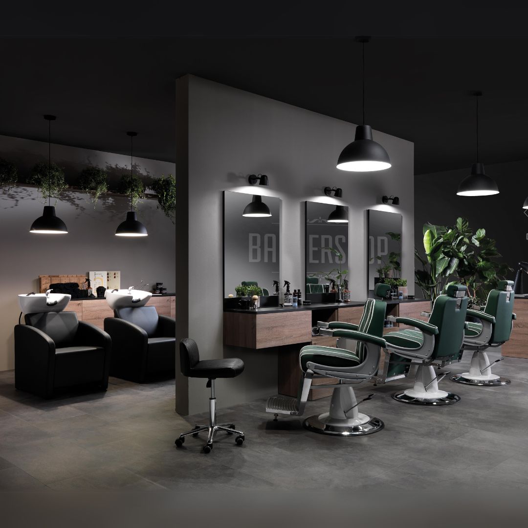 BARBER SHOP - Salone completo