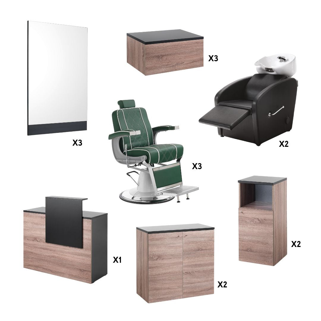 BARBER SHOP - Salone completo
