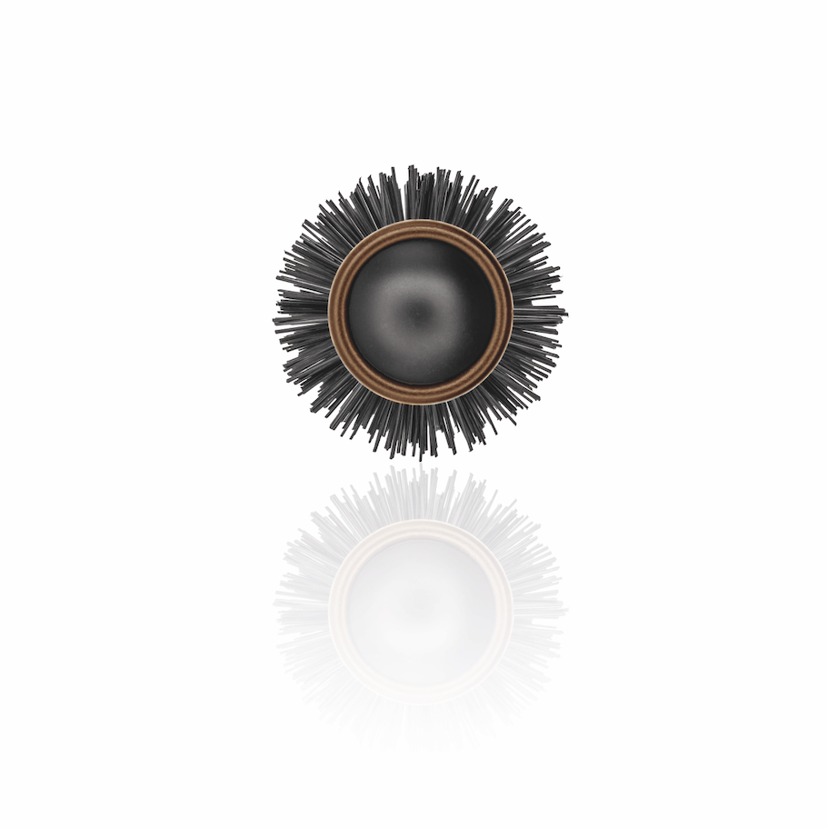CARBON ARGAN MAGIC - Spazzola termica in ceramica e carbonio