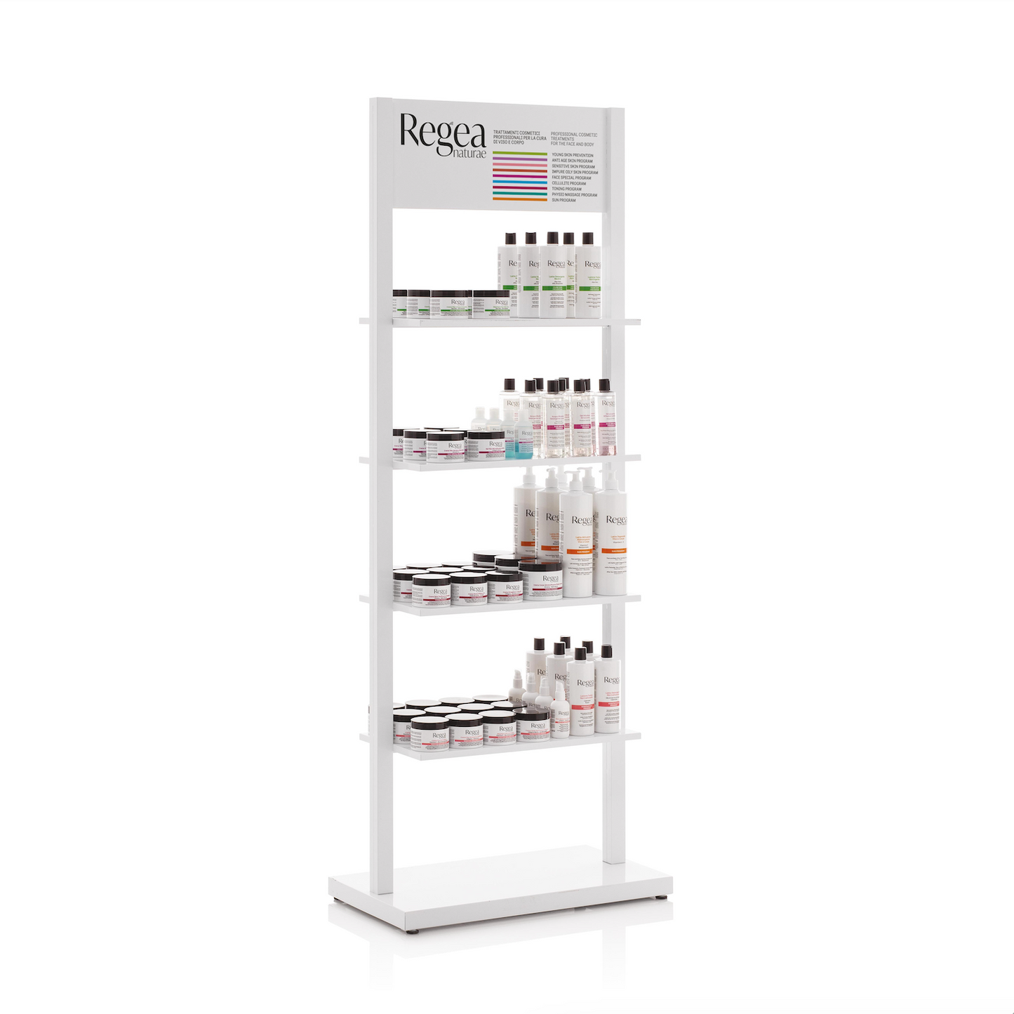 DOUBLE-SIDED DISPLAY - Espositore bifacciale personalizzabile