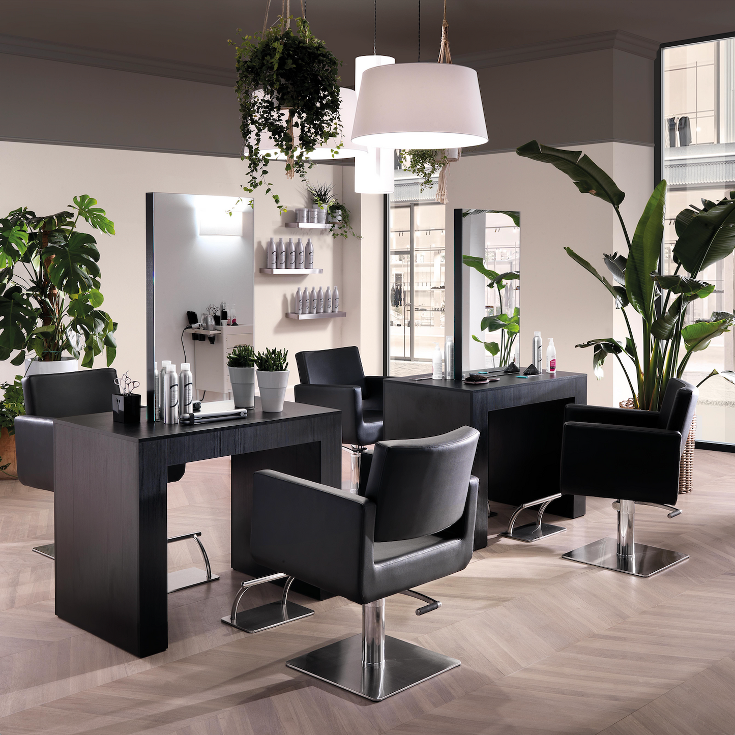 GEMINI DUO - Specchiera bifacciale con consolle