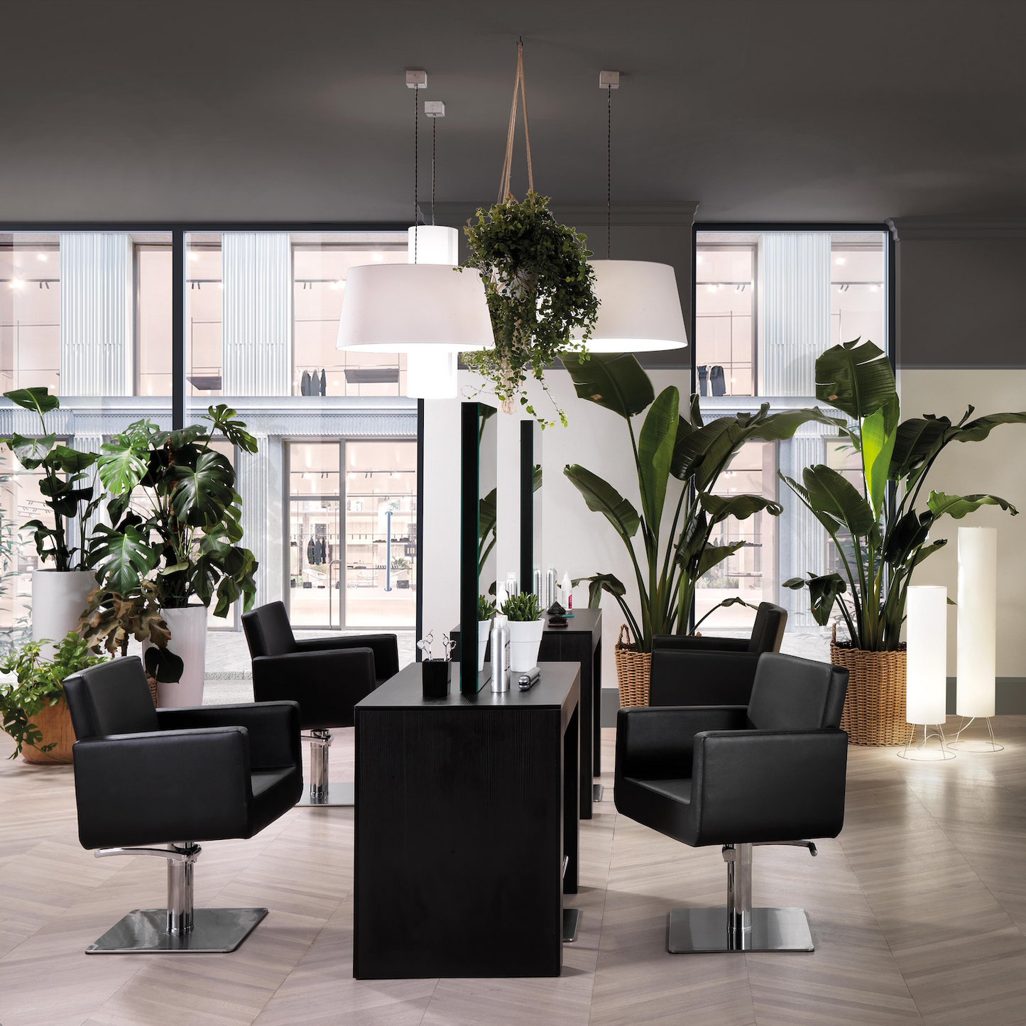 GEMINI DUO - Specchiera bifacciale con consolle