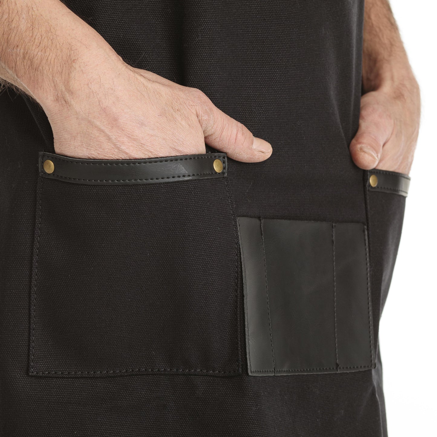 HIDALGO CARBON - Grembiule da barbiere personalizzabile