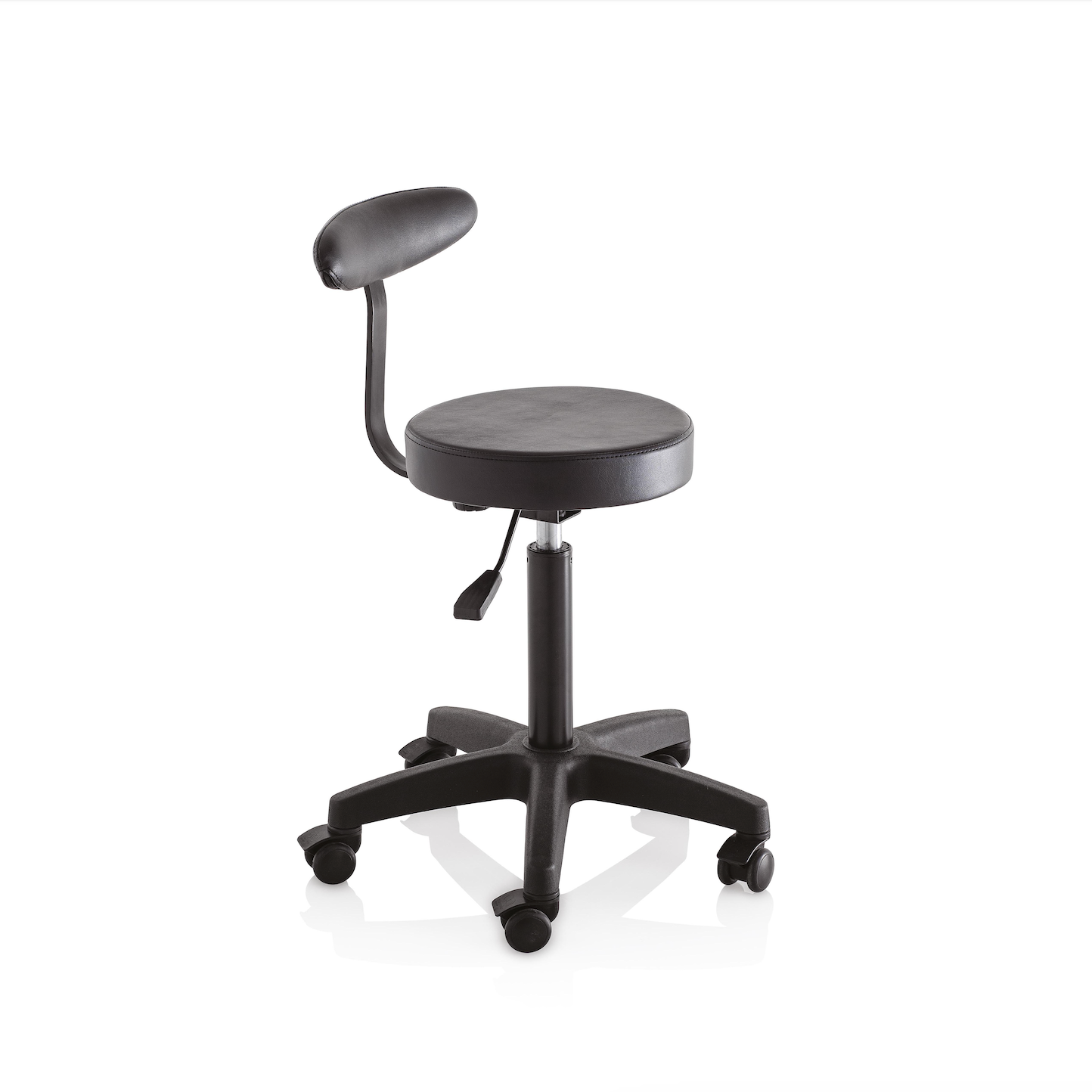MASTER SERIES - Sgabello con schienale
