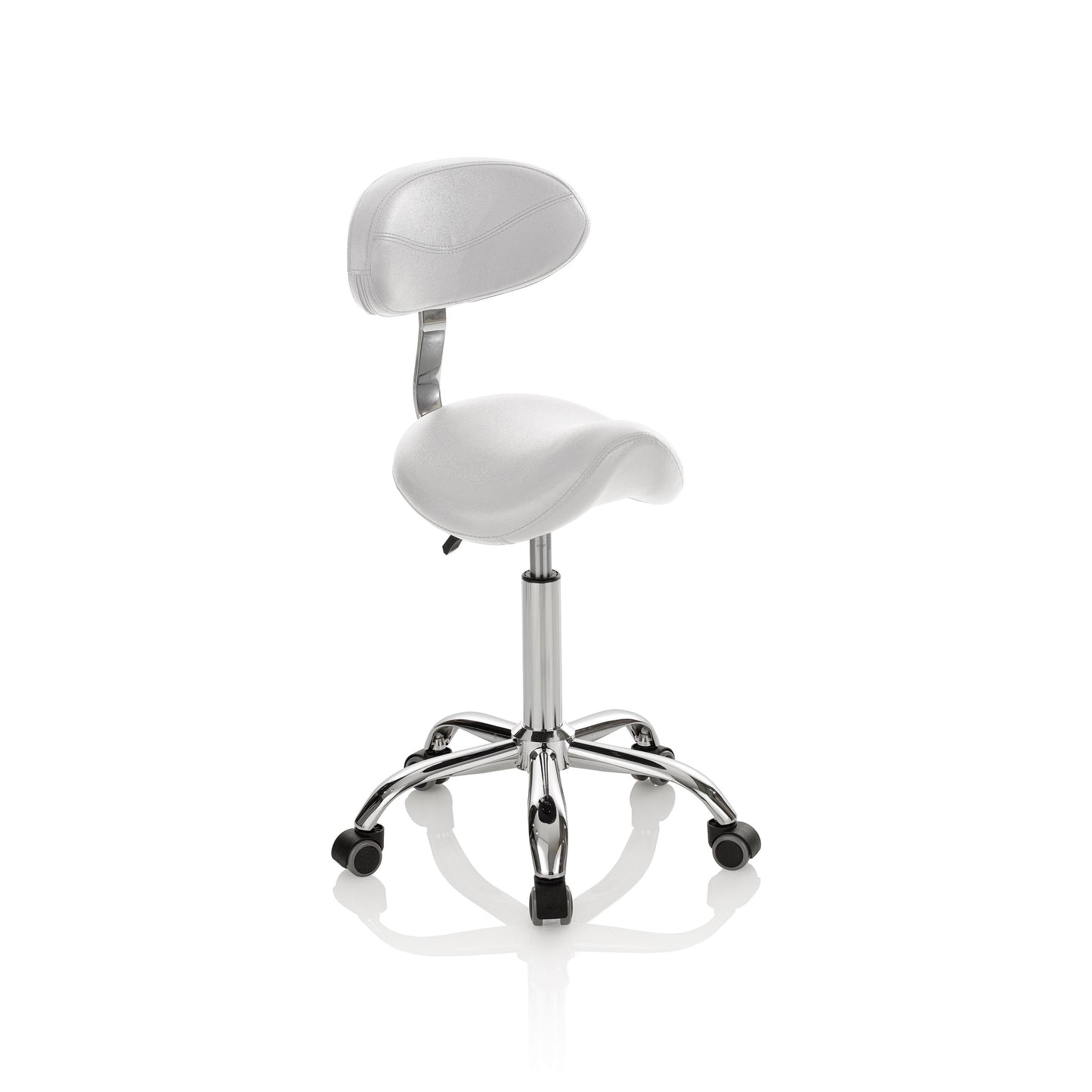 SALON DAY - Sgabello a sella con schienale