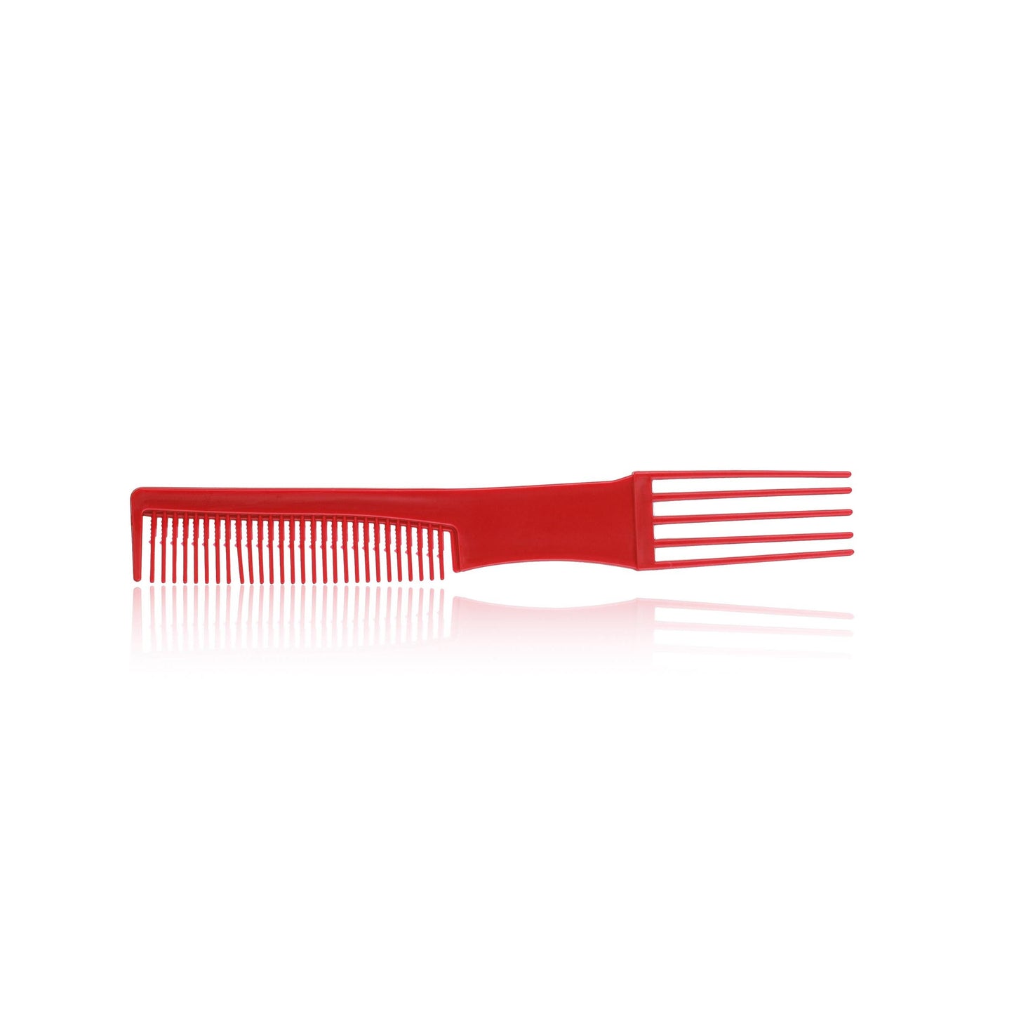 Set 10 pettini rossi professionali barba e capelli