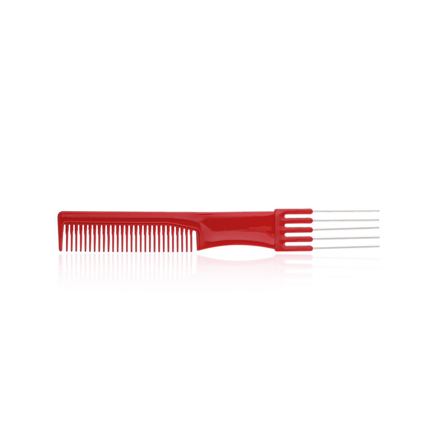 Set 10 pettini rossi professionali barba e capelli