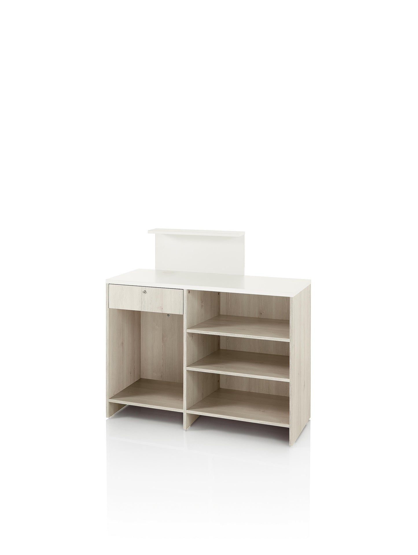 VISTA CONSOLLE - Banco reception laminato