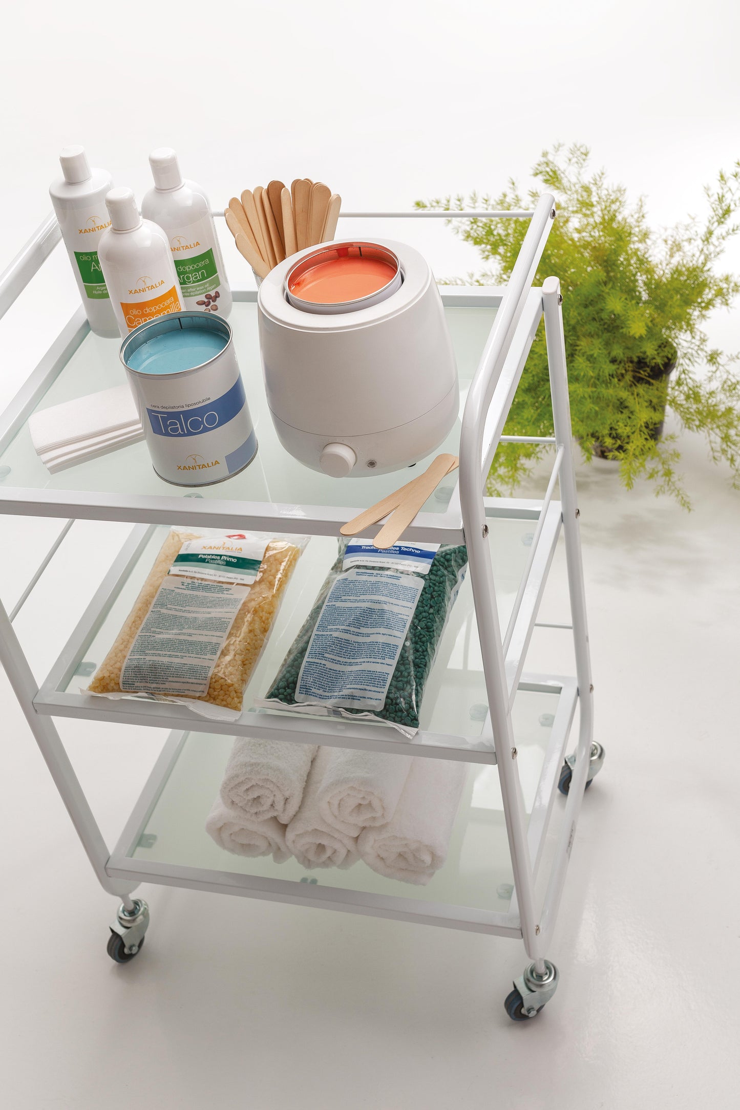 PREMIUM 100 hair removal trolley