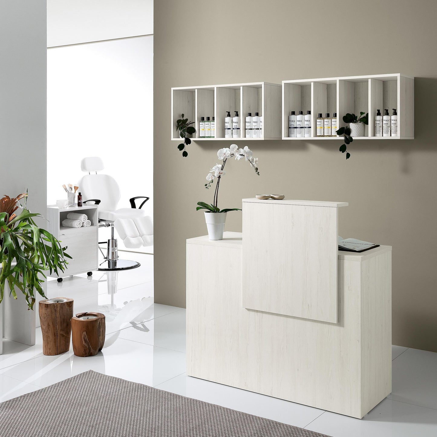 Bancone reception VISTA CONSOLLE WHITE