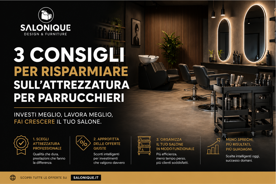 3 Consigli per Risparmiare sull’Attrezzatura per Parrucchieri Senza Rinunciare alla Qualità