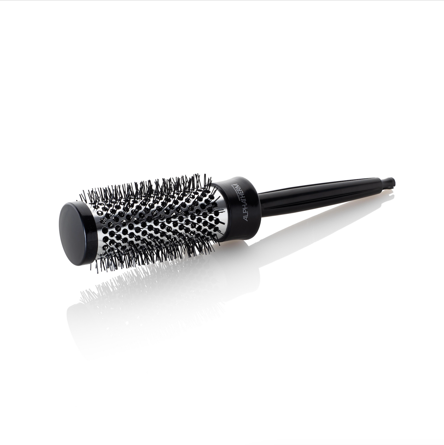 ALPHA THERM - Kit of 4 black thermal brushes 