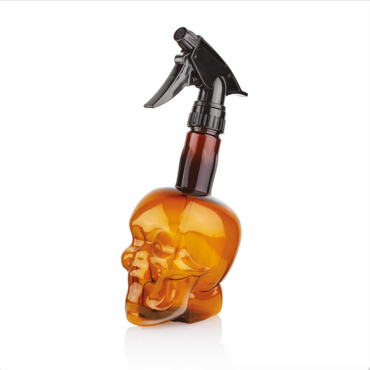 BARBER SKULL BROWN - Spruzzatore da barbiere