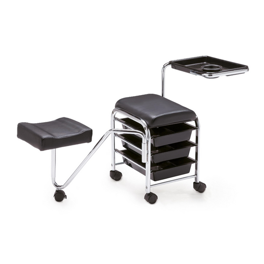 Pedicure service cart