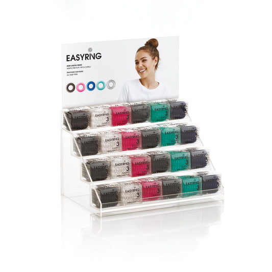EASY BAND - Espositore elastici multicolor a spirale