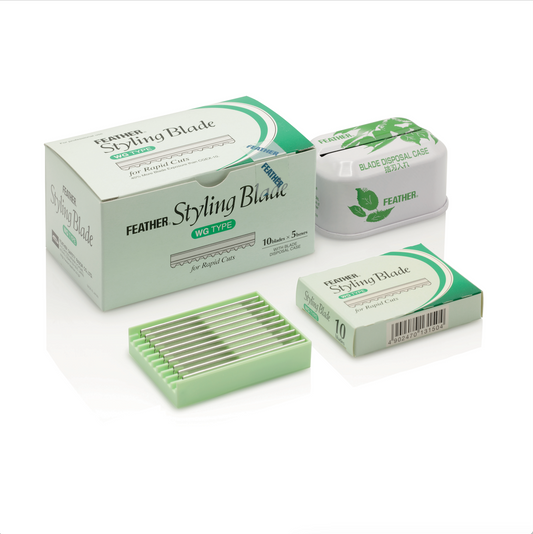 FEATHER - Lame Rapid Cut dentate per sfilzino