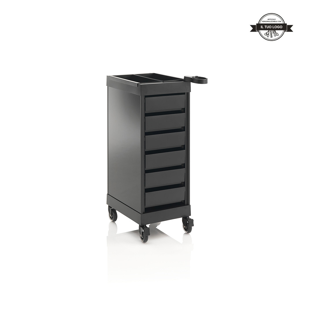 Carrello Parrucchiere Professionale Solid Pro con 6 Cassetti – Porta Attrezzi Salon & Barber