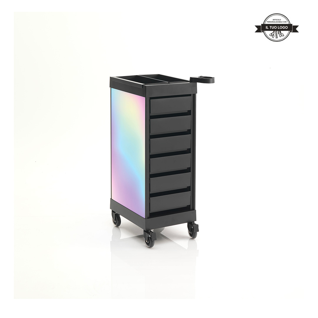 Carrello Parrucchiere Professionale Solid Pro con 6 Cassetti – Porta Attrezzi Salon & Barber