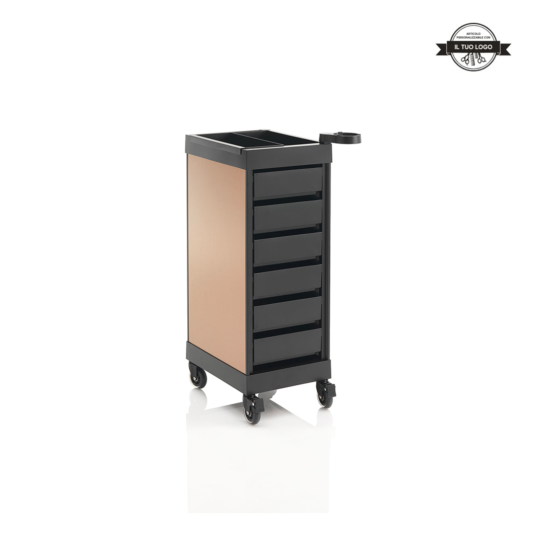 Carrello Parrucchiere Professionale Solid Pro con 6 Cassetti – Porta Attrezzi Salon & Barber