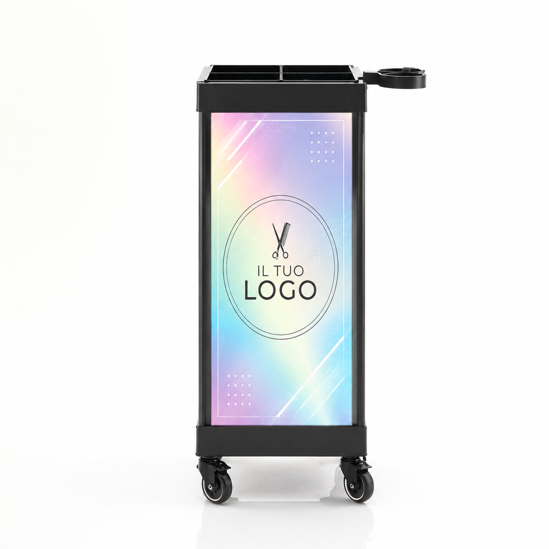 Carrello Parrucchiere Professionale Solid Pro con 6 Cassetti – Porta Attrezzi Salon & Barber