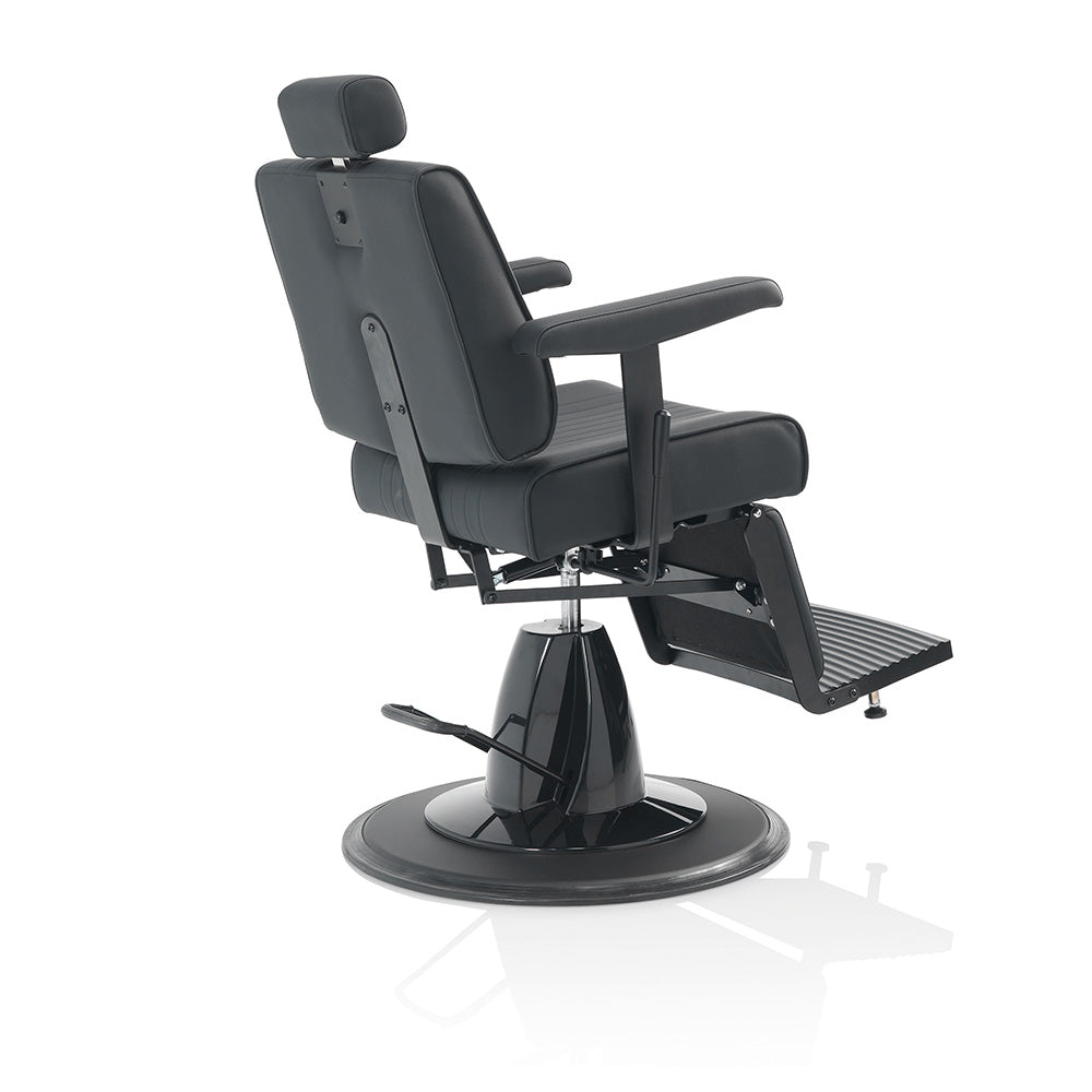 Poltrona Barber Professionale Reclinabile Down Town – Poltrona da Barbiere Moderna per Barber Shop