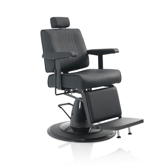 Poltrona Barber Professionale Reclinabile Down Town – Poltrona da Barbiere Moderna per Barber Shop