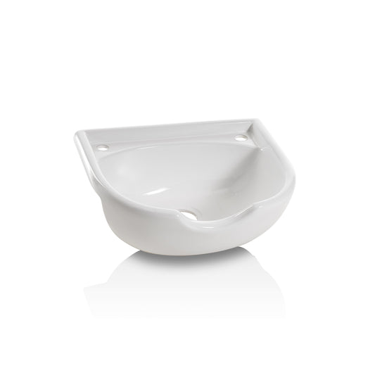Vasca in ceramica per mobile da barbiere